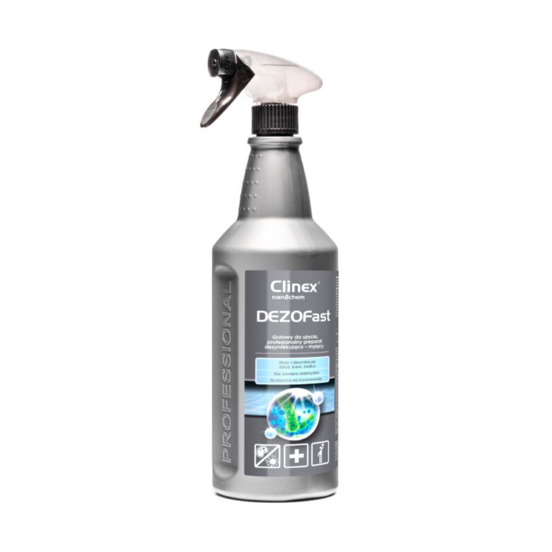 Clinex Dezofast spray dezynfekujący biobójczy 1L
